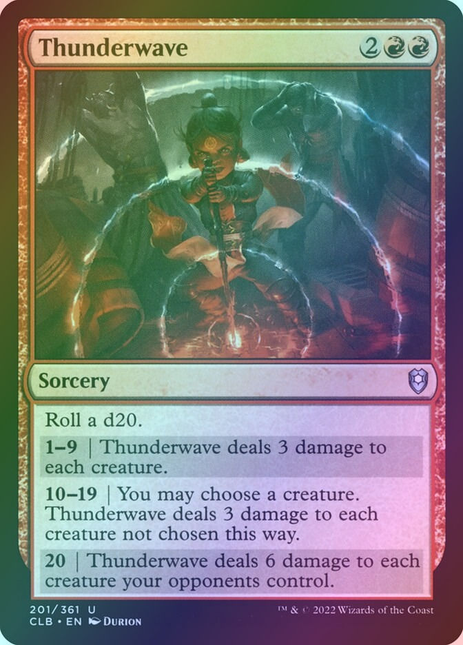 Thunderwave (CLB) (201) / Foil