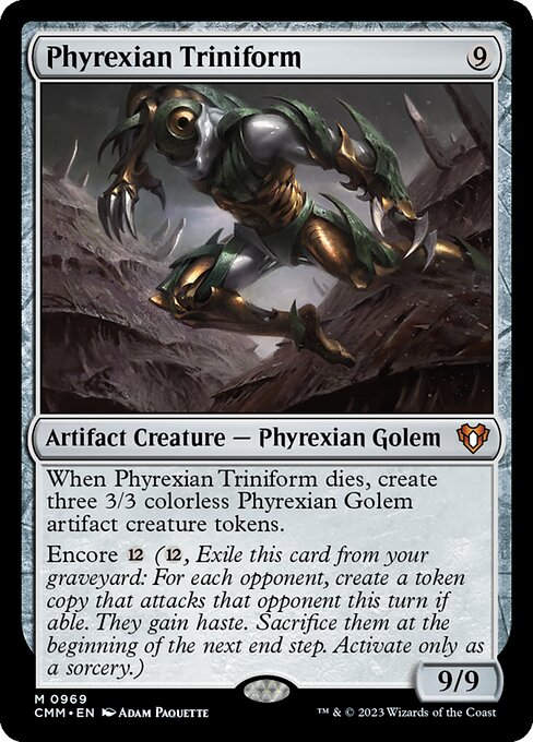 Phyrexian Triniform (cmm) (Commander Deck)