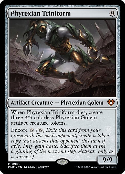 Phyrexian Triniform (cmm) (Commander Deck)