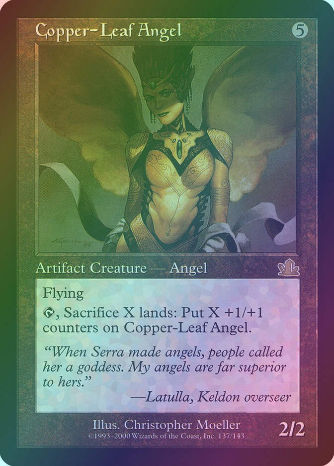 Copper-Leaf Angel (PCY) (137) / Foil