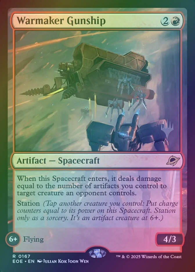 Warmaker Gunship (PEOE) (167p) / Foil