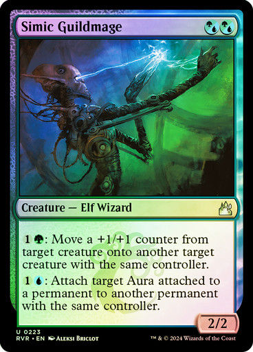Simic Guildmage (rvr) (223) / Foil