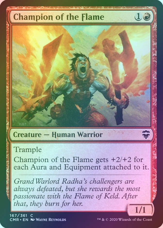 Champion of the Flame (CMR) (167) / Foil