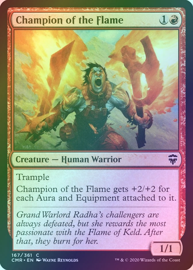 Champion of the Flame (CMR) (167) / Foil