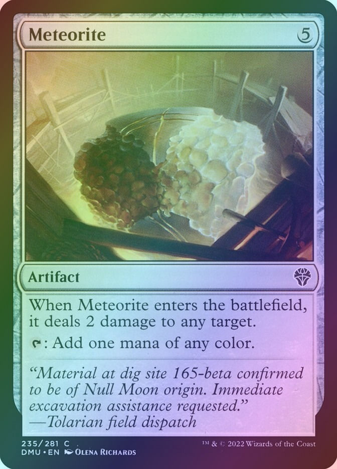 Meteorite (DMU) (235) / Foil