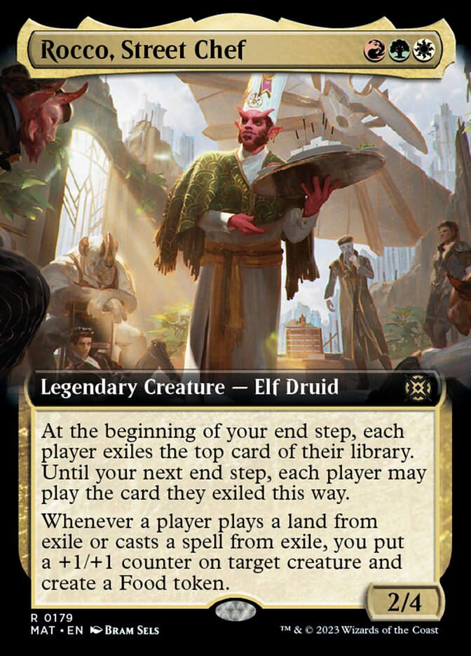 Rocco, Street Chef (MAT) / Extended Art