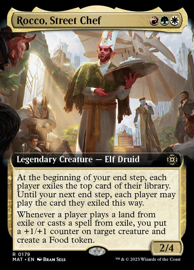 Rocco, Street Chef (MAT) / Extended Art