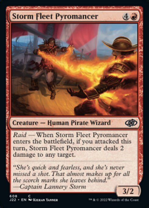 Storm Fleet Pyromancer (J22))