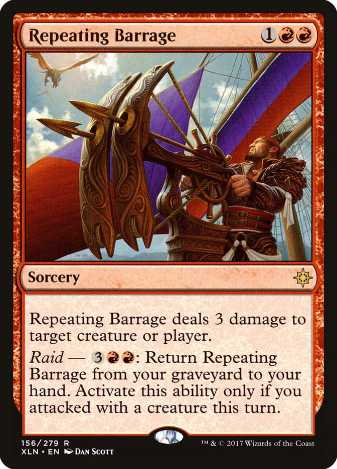 Repeating Barrage (XLN) (156)
