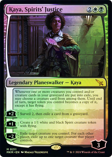 Kaya, Spirits' Justice (mkm) (211) / Foil