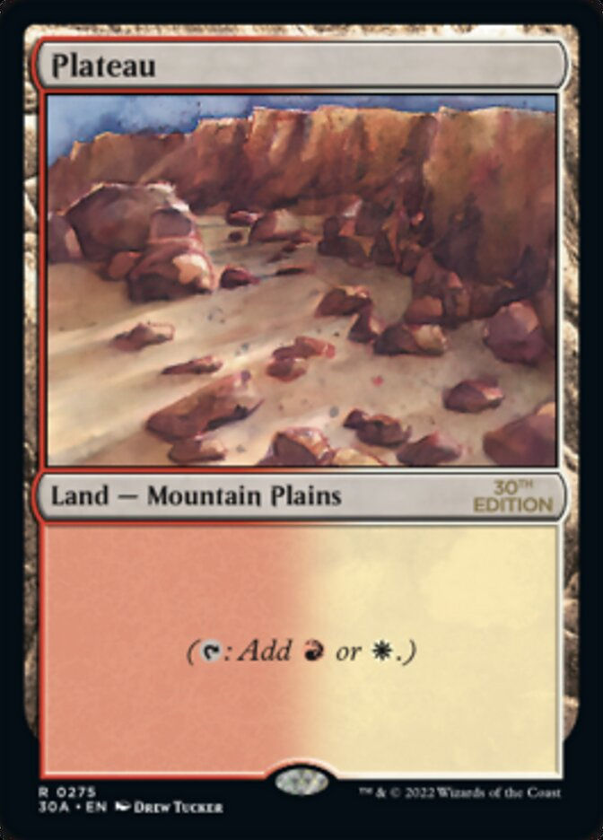 Plateau (30a)