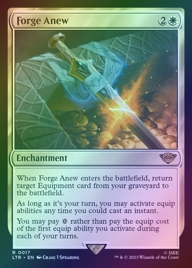 Forge Anew (LTR) (17) / Foil