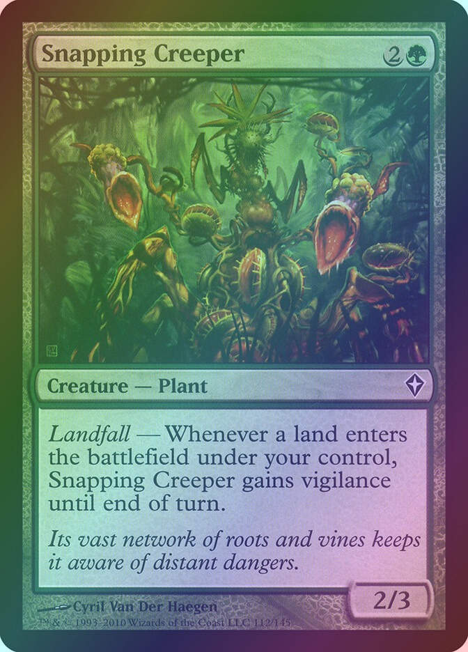 Snapping Creeper (WWK) (112) / Foil