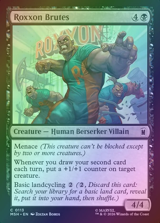 Roxxon Brutes (MSH) (113) / Foil