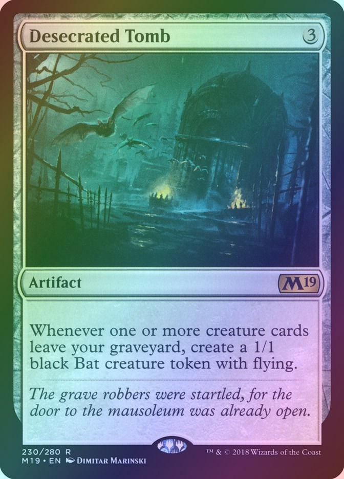 Desecrated Tomb (M19) (230) / Foil