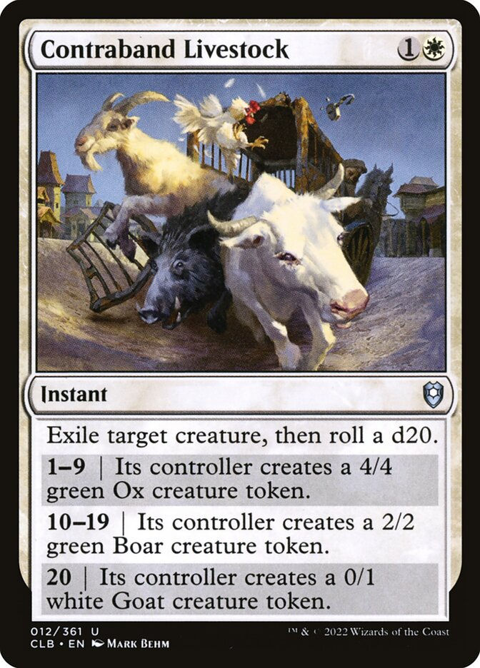 Contraband Livestock (CLB) (12)