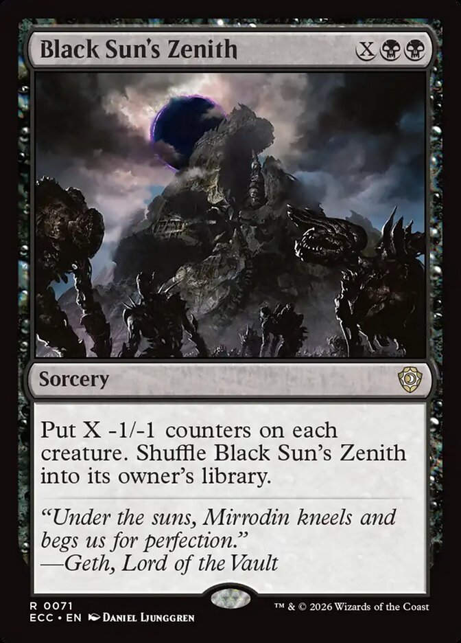 Black Sun's Zenith (ECC) (71)