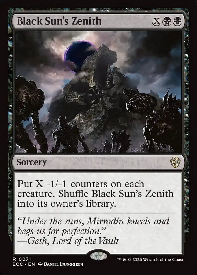 Black Sun's Zenith (ECC) (71)