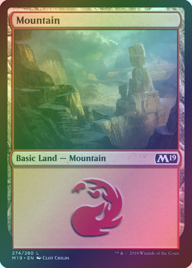 Mountain (M19) (274) / Foil