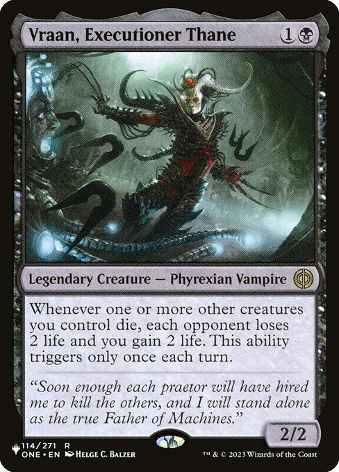 Vraan, Executioner Thane (PLST) (ONE-114)