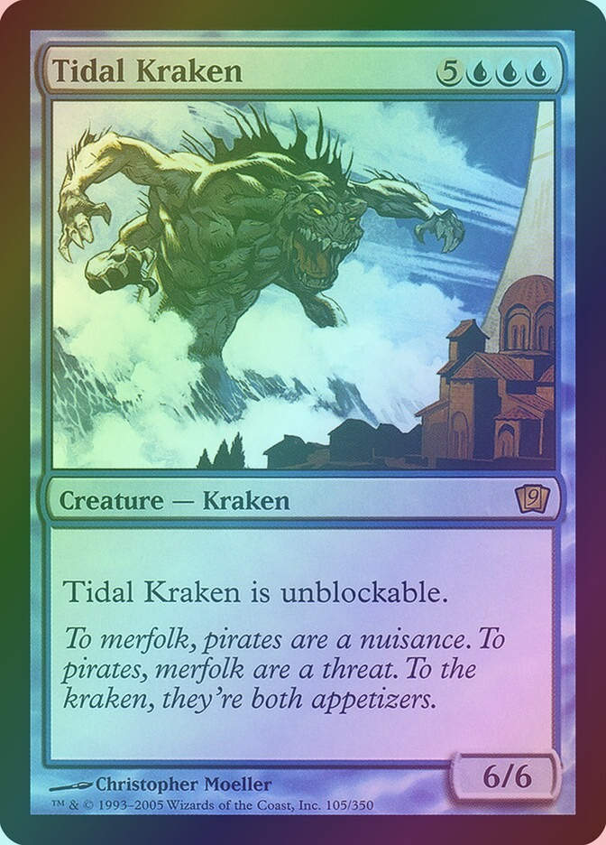 Tidal Kraken (9ED) (105★) / Foil