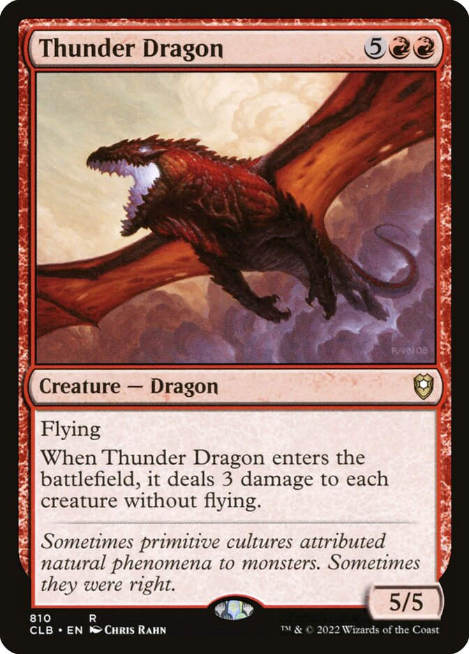 Thunder Dragon (CLB) (810)