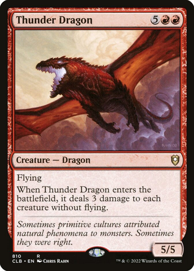 Thunder Dragon (CLB) (810)