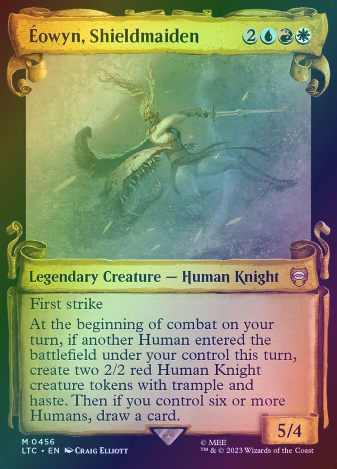Éowyn, Shieldmaiden (LTC) (456) / Showcase / Foil
