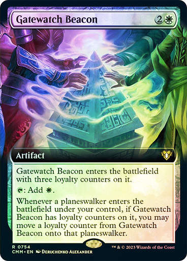 Gatewatch Beacon (cmm) / Extended Art / Foil
