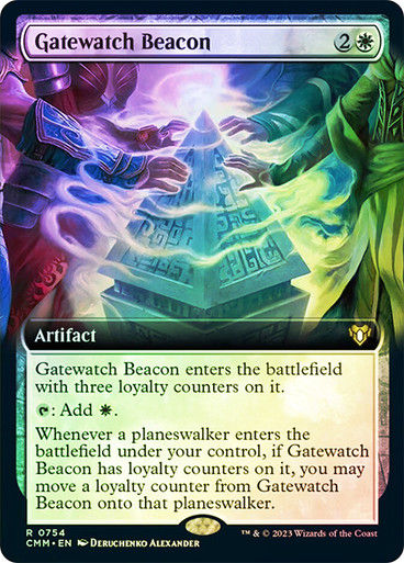 Gatewatch Beacon (cmm) / Extended Art / Foil