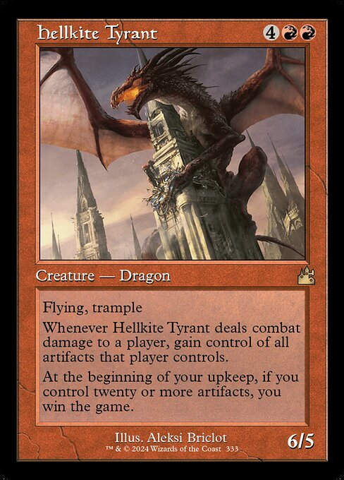 Hellkite Tyrant (rvr) (333) / Retro