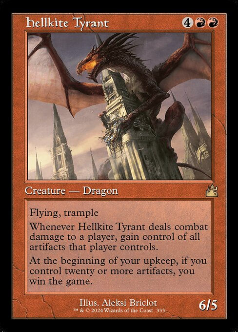 Hellkite Tyrant (rvr) (333) / Retro