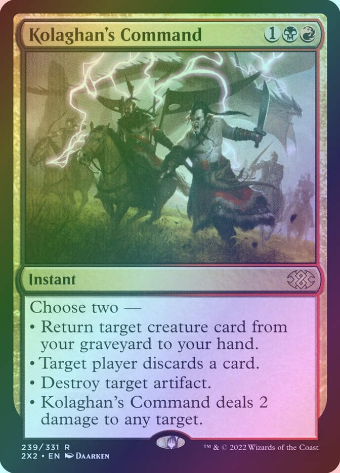 Kolaghan's Command (2X2) (239) / Foil