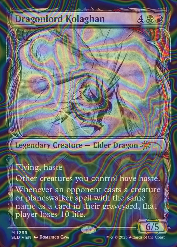 Dragonlord Kolaghan (SLD) (1269) / Showcase / Halo Foil