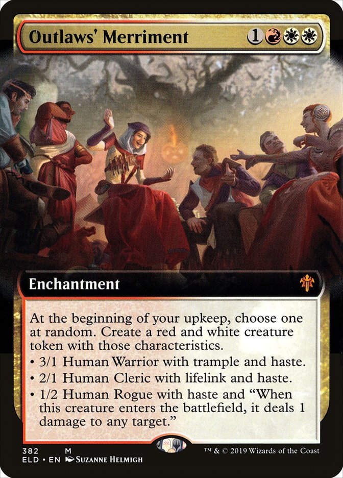 Outlaws' Merriment (ELD) (382) / Extended Art