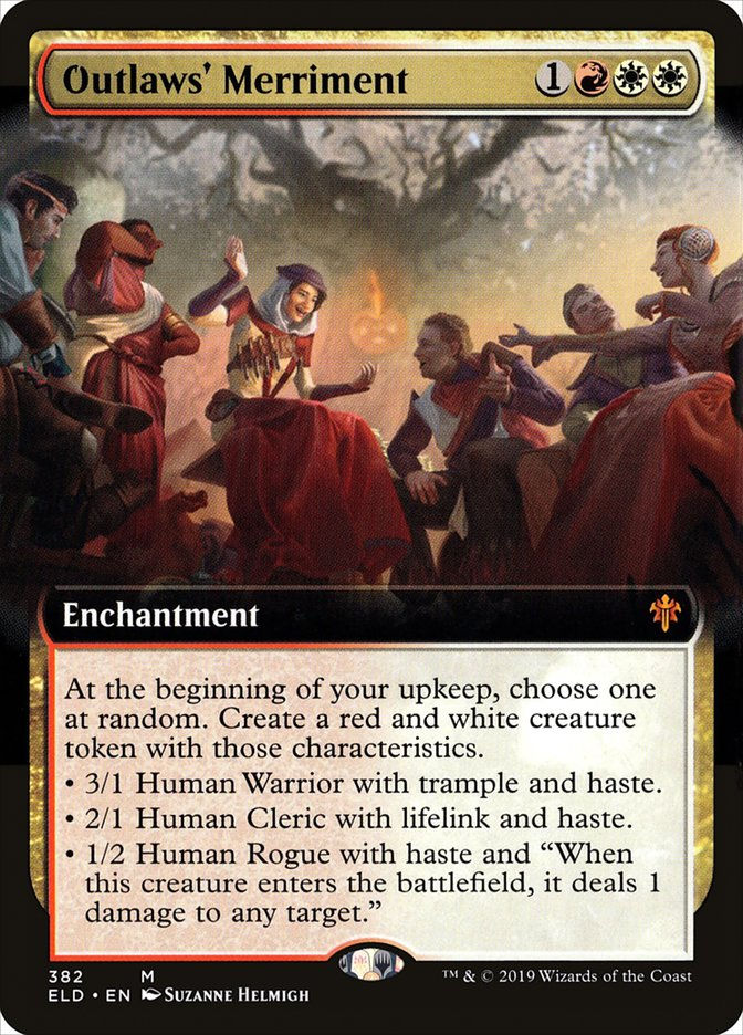 Outlaws' Merriment (ELD) (382) / Extended Art