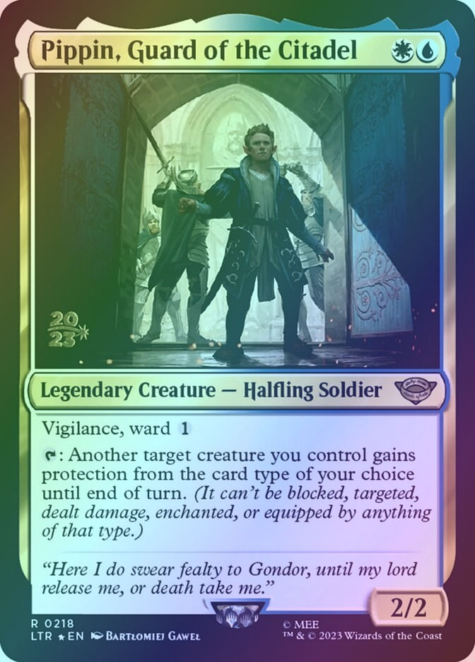 Pippin, Guard of the Citadel (PLTR) (218s) / Foil