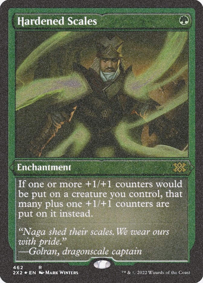 Hardened Scales (2X2) (462) / Foil Etched