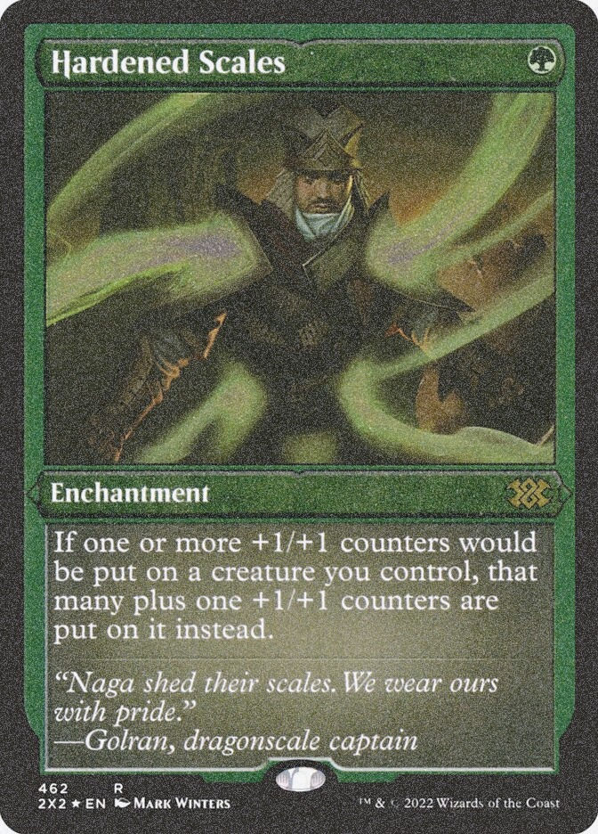 Hardened Scales (2X2) (462) / Foil Etched