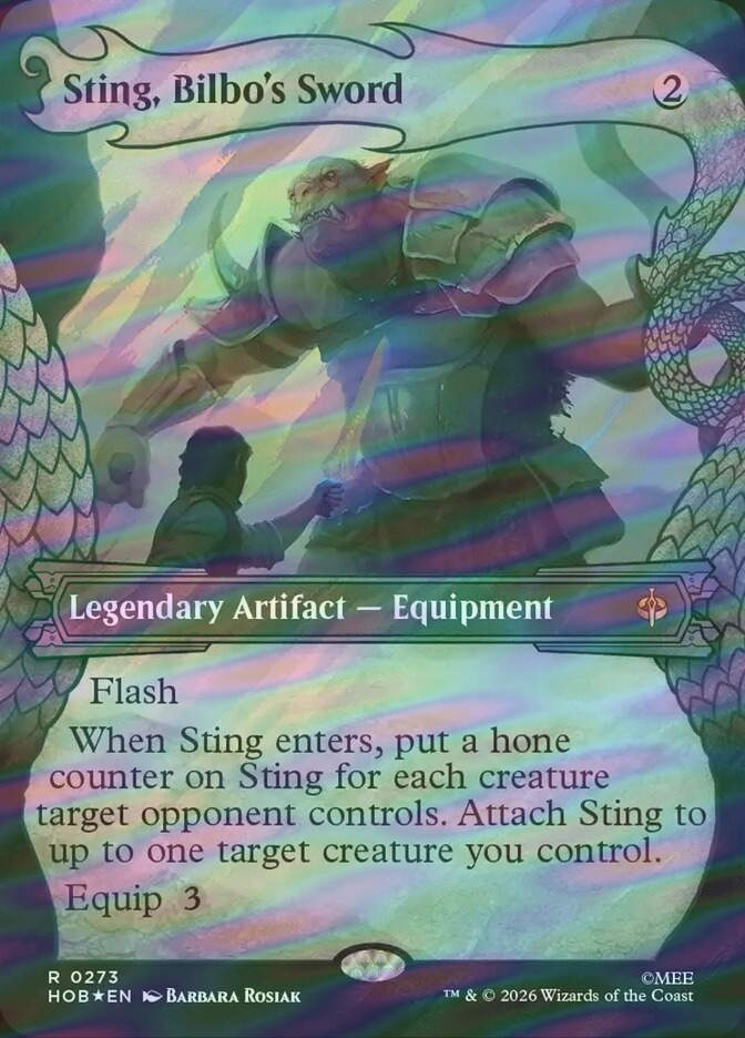 Sting, Bilbo's Sword (HOB) (273) / Surge Foil