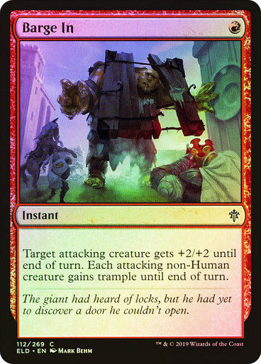 Barge In (ELD) (112) / Foil