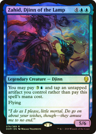 Zahid, Djinn of the Lamp (DOM) (76) / Foil