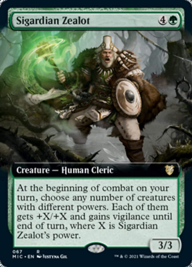 Sigardian Zealot (MIC) / Extended Art