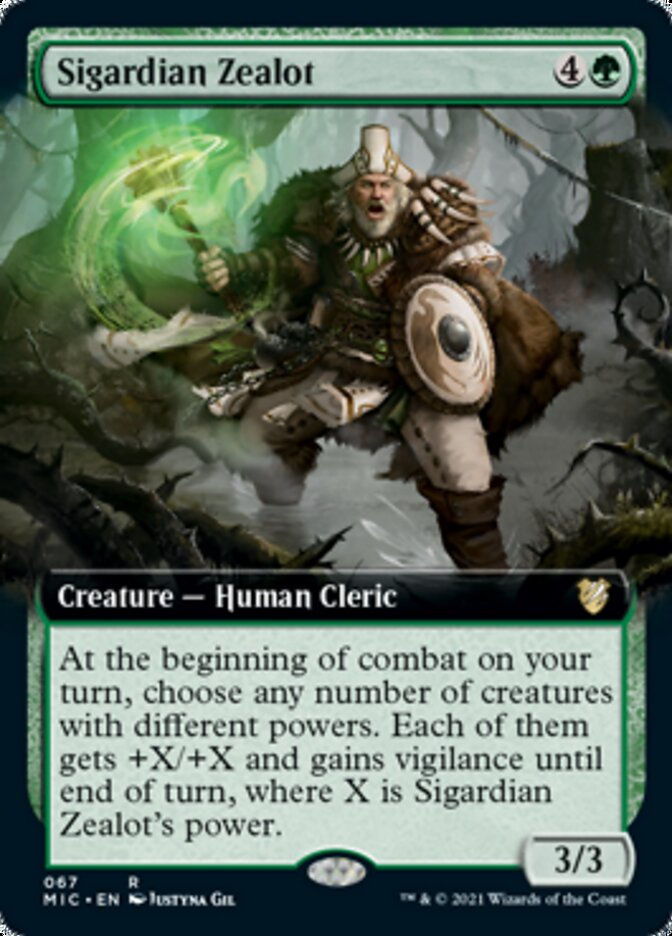 Sigardian Zealot (MIC) / Extended Art