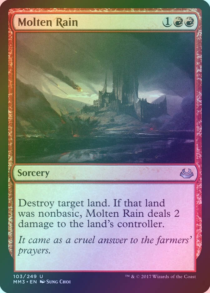 Molten Rain (MM3) (103) / Foil