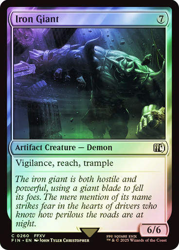 Iron Giant (FIN) (260) / Foil