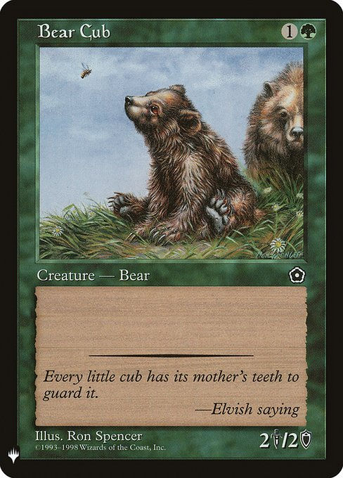 Bear Cub (PLST) (P02-123)