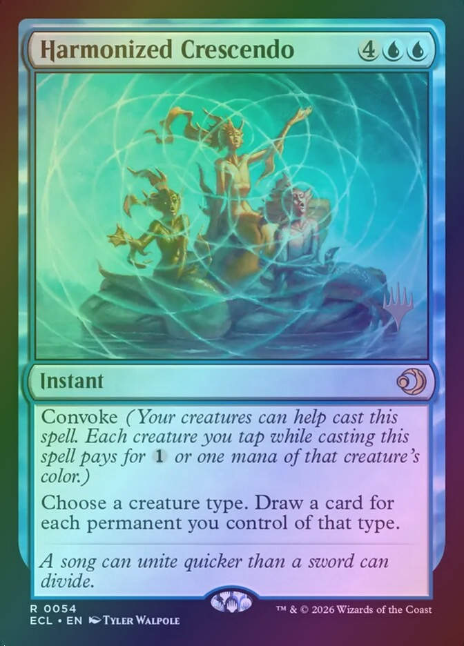 Harmonized Crescendo (PECL) (54p) / Foil