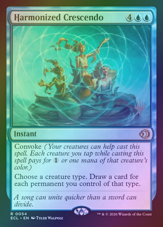 Harmonized Crescendo (PECL) (54p) / Foil