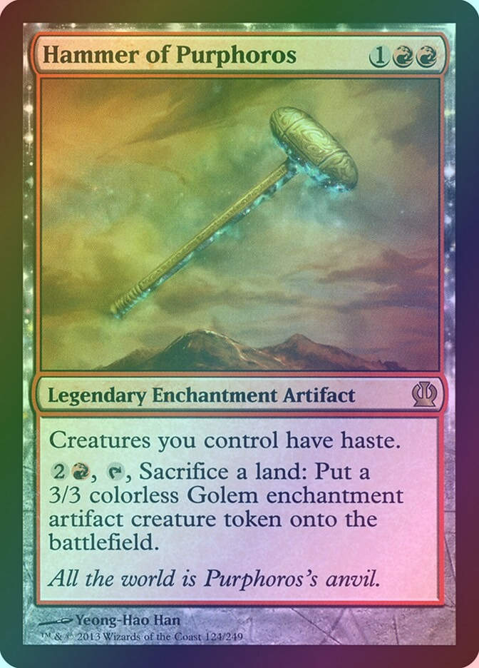 Hammer of Purphoros (THS) (124) / Foil
